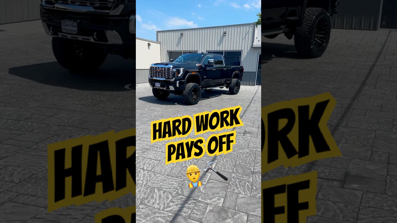 Hard Work Pays Off — GMC 2500 Build or Buy Today with Krietz Customs 💪🛻👷‍♂️🔨