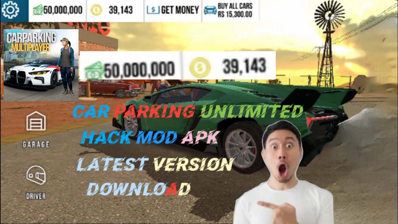 CAR PARKING UNLIMITED MONEY hack MOD APK YouTube