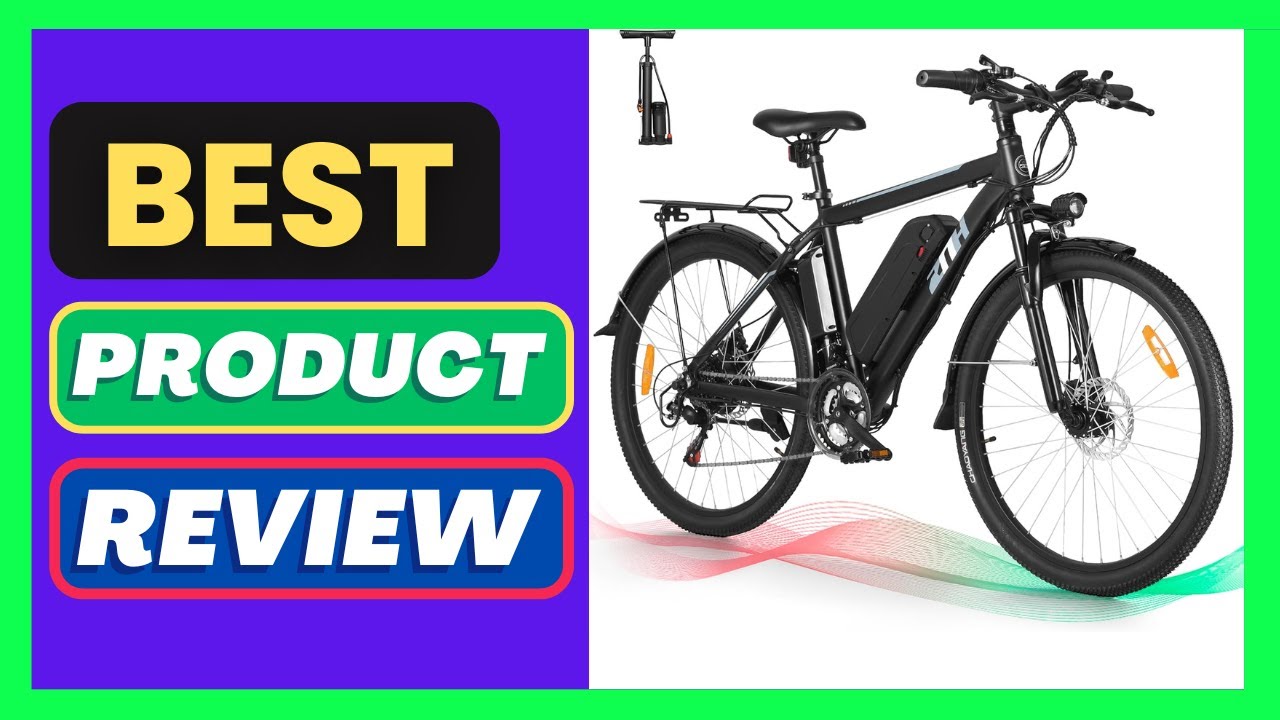 ZNH Electric Bike, Ebike 36V 10AH Removable Battery,20MPH 26