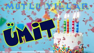 Mutlu yıllar iyi ki doğdun Ümit | Happy birthday to you | İsminize özel doğum günü şarkısı