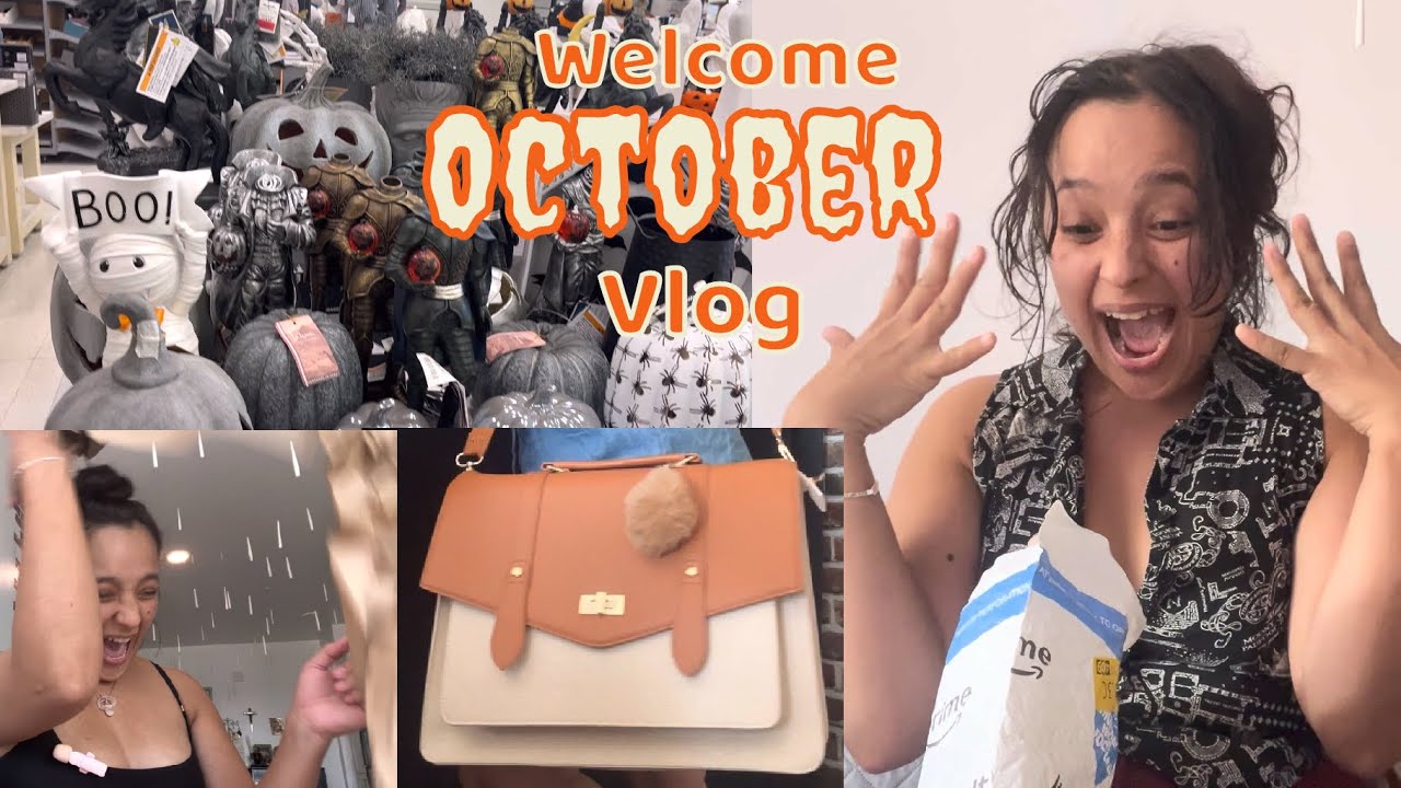 October Vlog | Spooky Shopping 