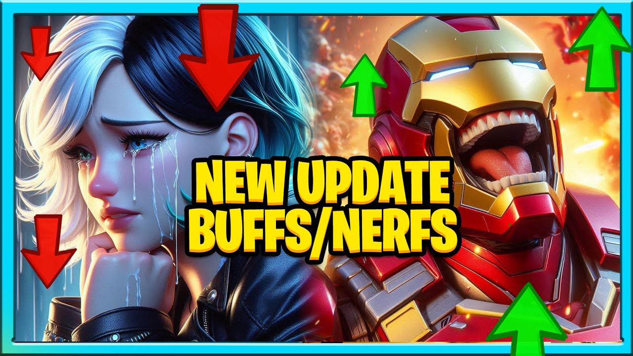 Marvel Rivals NEW Update Balance Nerfs and Buffs : Supports Ultimate ...