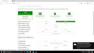 How to install Node.js in windows 10  | #02  | installing node js and NPM in windows platform