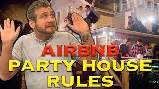 Airbnb Bans Party Houses | Airbnb Investing 101