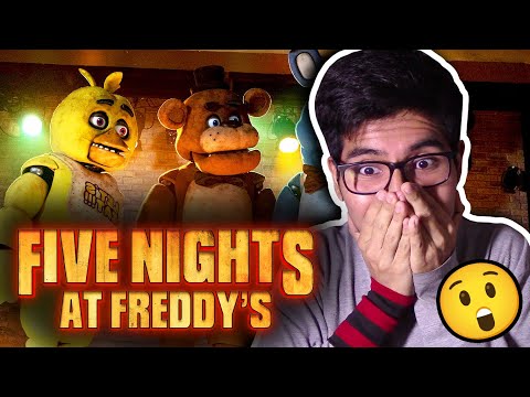 ¡BRUTAL! 💀 REACCIONANDO al tráiler de FIVE NIGHTS at FREDDY'S | CrissParker