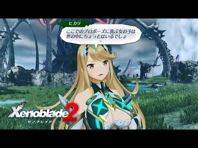 ゼノブレイド2 星降る夜に 全選択肢収録 エキスパンション パス 追加クエスト Xenoblade2 Switch Youtube