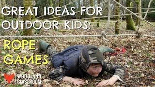 Career Overview Great Ideas for Outdoor Kids: Rope Games