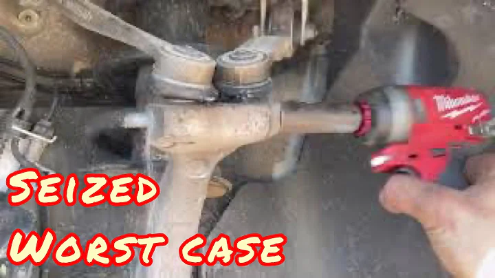 BEST Audi Quattro Pinch Bolt upper control arms HEAT ONLY No Hammer a4 a5 a6 a7 a8 s4 s5 s6 s7 s8 b8