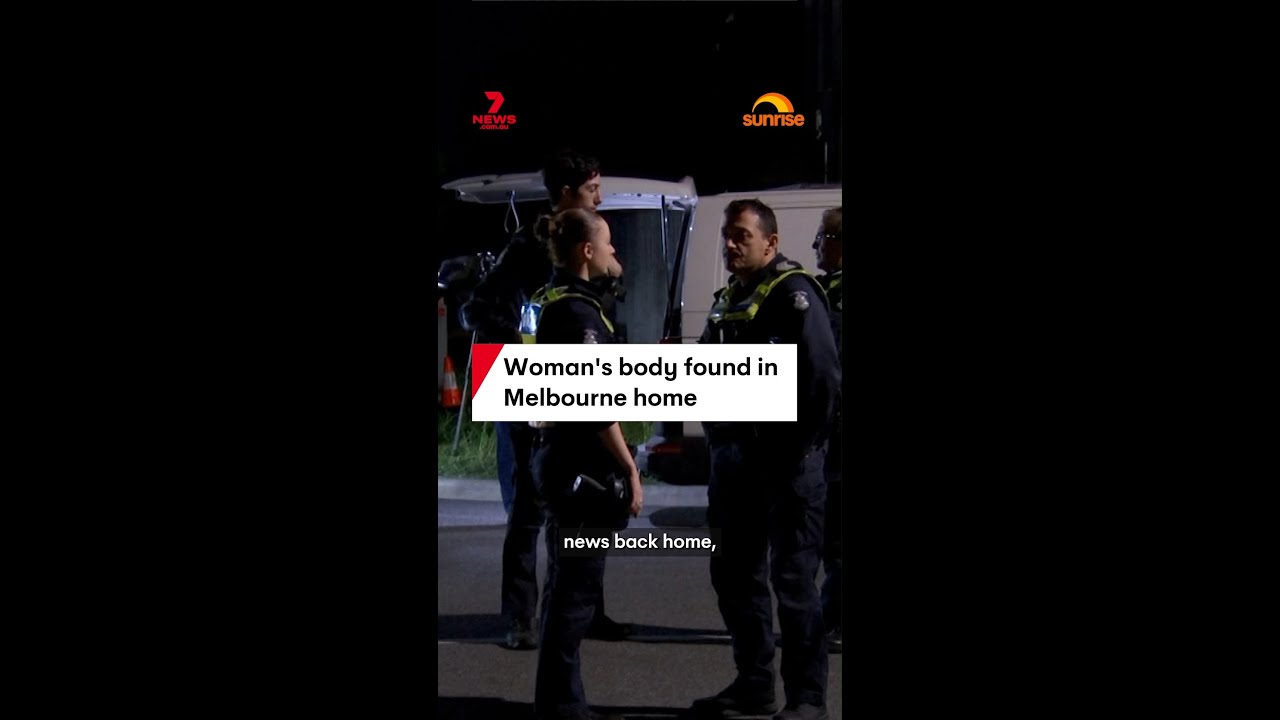 Woman's body found in Melbourne home