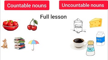 Nouns| Countable and uncountable nouns|in English grammar|@TeamLyqa