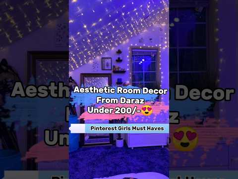 Aesthetic Room DecorWall Decor Under 200-From Daraz Shorts Homedecor Bts