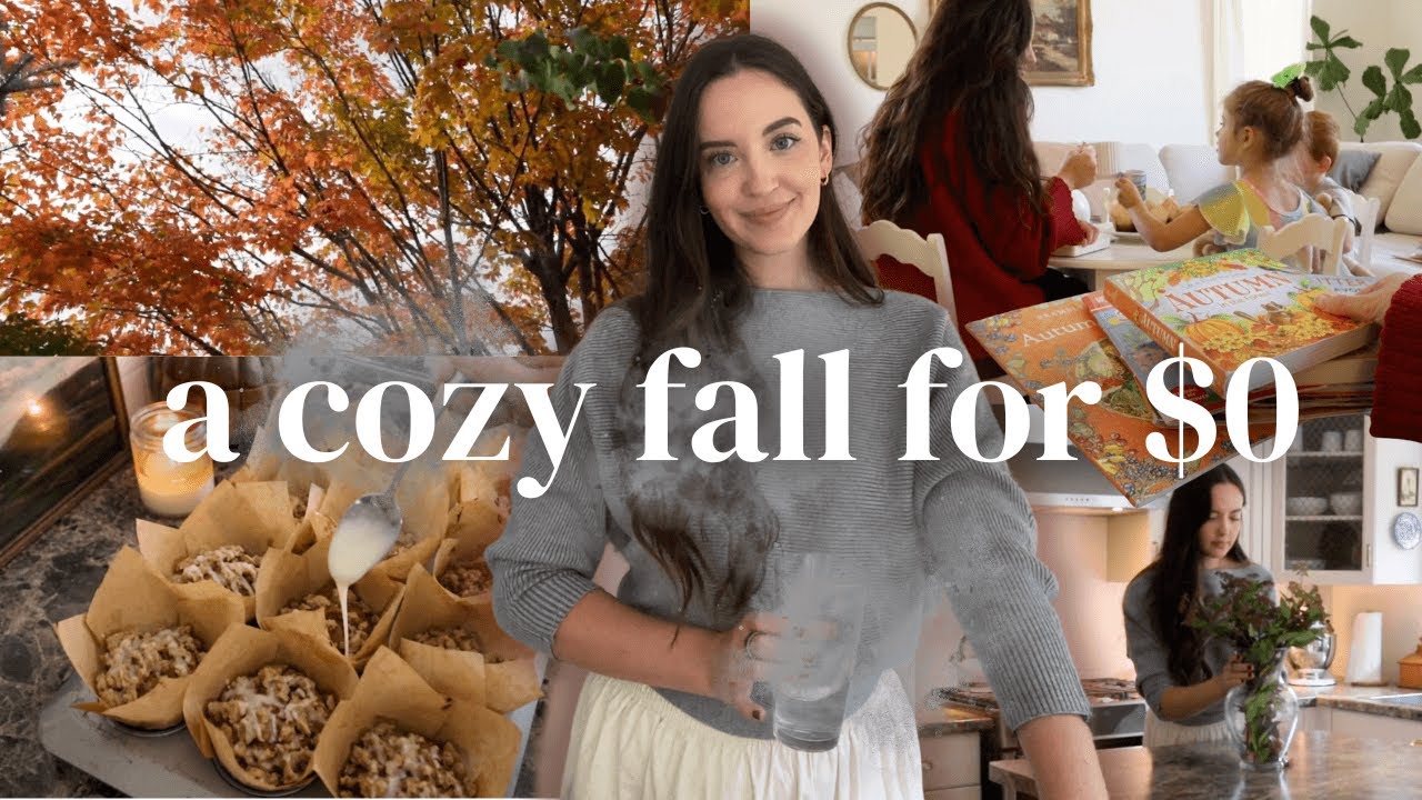 How to Have a Cozy Fall (Without Spending Money) | Fall Vlog - YouTube