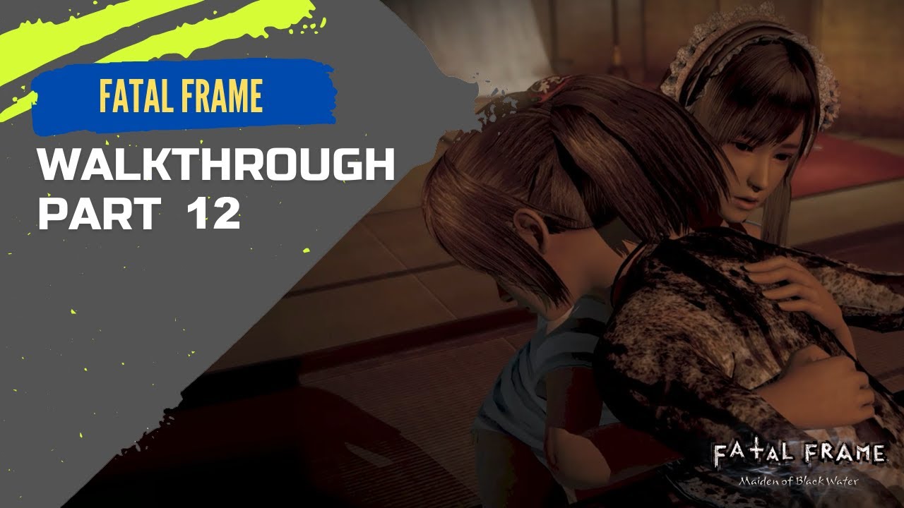 FATAL FRAME / PROJECT ZERO |Eleventh Drop|1080p|60fps| WALKTHROUGH Part 12 NO Commentary