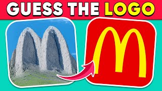 Guess the Hidden LOGO by ILLUSION ✅🍟🍔 Easy, Medium, Hard levels | Logo Quiz | Squint Your Eyes