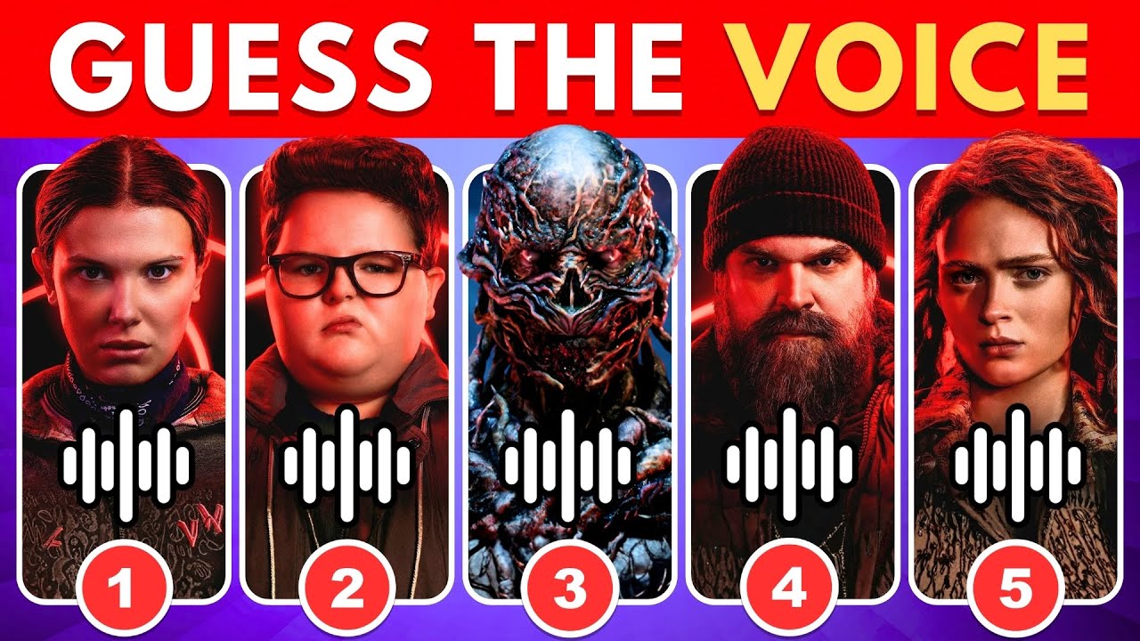 Викторина по голосам из 5-го сезона «Очень странных дел» 🔊🎶 Угадайте, кто говорит! | Векна, Одинн...