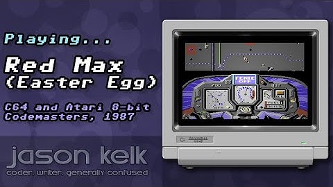 Red Max Easter Egg (C64 and Atari 8-bit)