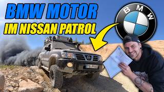 Ich habe einen BMW 3 Liter Diesel Motor in einen Nissan Patrol gebaut!