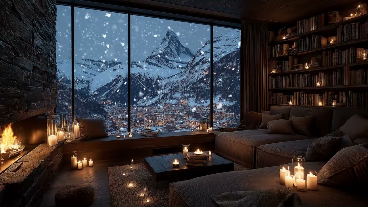 Winter State – Deep Winter Silence, Cold Air & Snowfall Atmosphere for Focus, Calm, and Still Nights