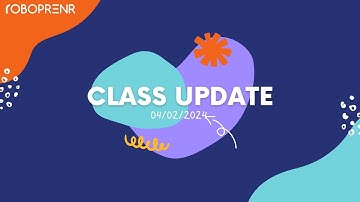 Robotics Class in Action at Roboprenr - 4th Feb 2024