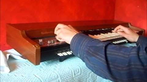 Farfisa syntorchestra demo