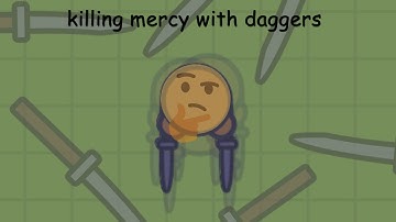 Killing MERCY (hacker) with Dagger - Moomoo.io