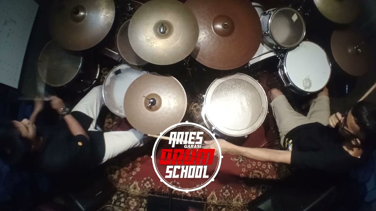 Jengah - PAS Band Drum Cover by Tri (Guru Sejarah) & Aries Garasi (Drum Coach), Drum Extracuriculer