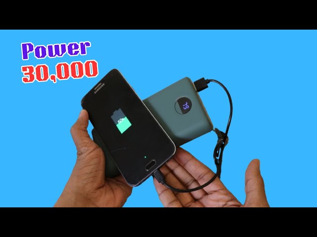 Powerology Power Bank 30,000mAh for Laptop & Phone