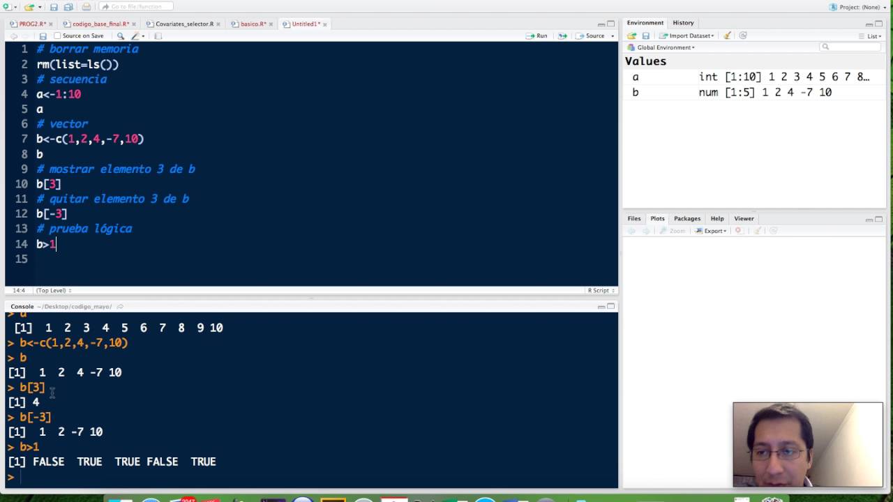 Resumen comandos básicos en R - YouTube