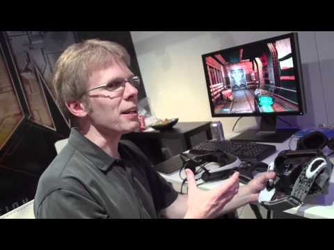 Creator of Doom John Carmack shows his reality at E3 2012