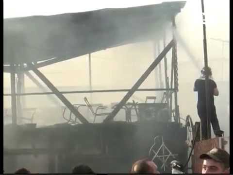 ხანძრის შედეგად რესტორანი მთლიანად განადგურდა