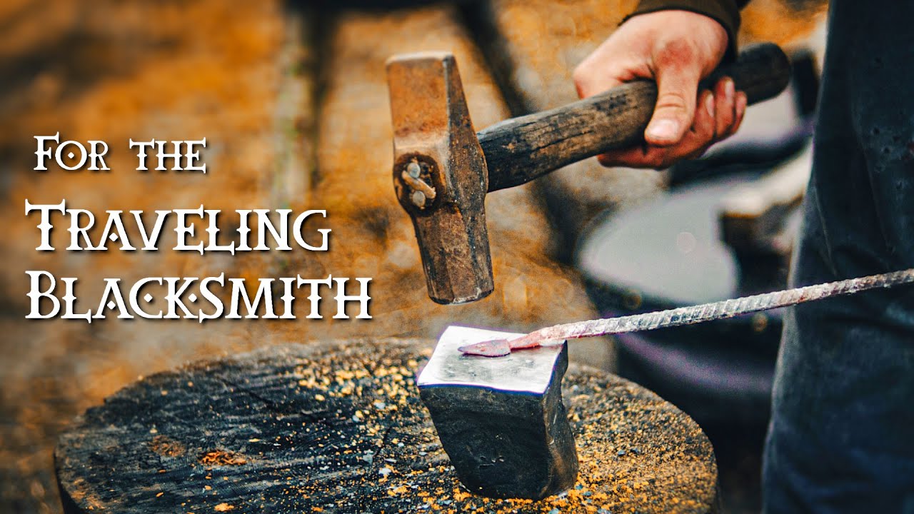 Forging a STAKE ANVIL by Hand