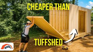 Galpão faça você mesmo 6x12: piso e estrutura por menos que um galpão Tuff