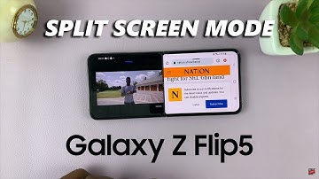 How To Use Split Screen On Samsung Galaxy Z Flip 5