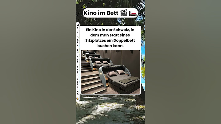 Film im Bett schauen? Diese VIP-Erfahrung ist unglaublich! 🍿✨