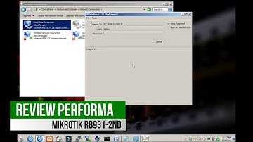 Unboxing & Testing Performa Mikrotik RB931-2Nd