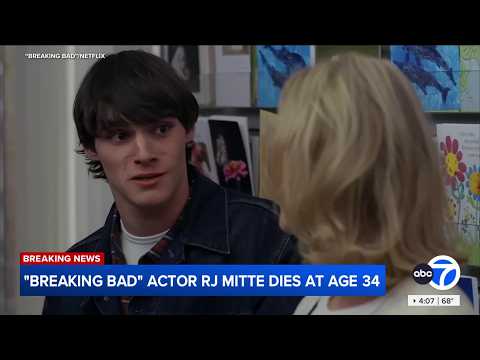 'Breaking Bad' star RJ Mitte dies at 34