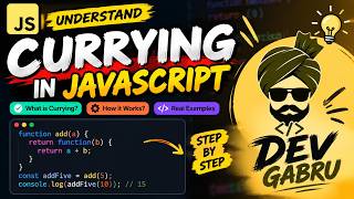 JavaScript Currying Explained 🔥 | Currying in JavaScript with Examples in Hindi