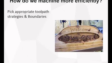 Vectric - Efficient Machining of 3D Parts Introduction