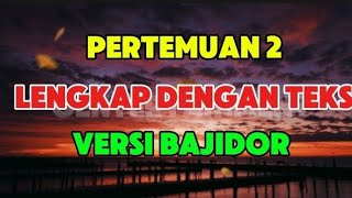 Pertemuan 2 - Bajidoran 