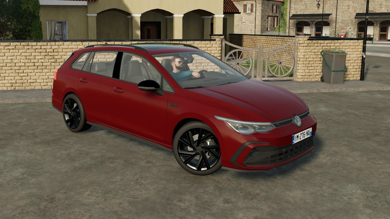 Volkswagen Golf 8 R Variant - Farming Simulator 2022 [FS 22 LS 22 Car ...