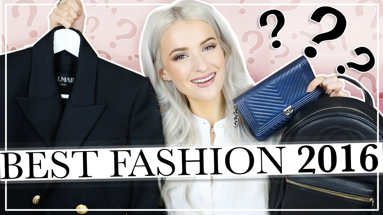 THE BEST FASHION PRODUCTS I BOUGHT IN 2016 FASHION FAVOURITES YouTube