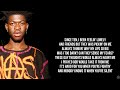 LIL NAS X - SUN GOES DOWN (Lyrics)