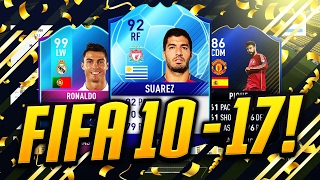FIFA 10-17 - THE TOTY BEST PLAYERS, HOW THEY CHANGED IN FUT! #1
