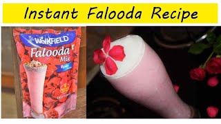 Falooda Recipe | How to make Weikfield Falooda ? Instant Rose Falooda Mix