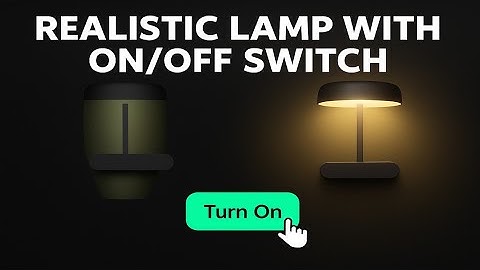 You Won’t Believe This Lamp is Made with HTML, CSS & JS! 💡🤯 | TheFlexBoxShow| #theflexboxshow