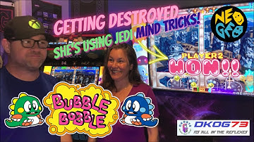 Bubble Bobble Arcade Gameplay | Best Retro Arcade Video Games