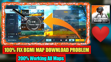 🔥BGMI Map Not Download After 0.1 MB Issu Solved🔥BGMI Maps not Downloading Problem Solved