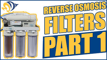 Reverse Osmosis Filters, Part 1: Introduction