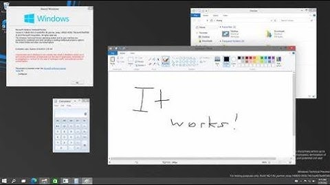 Revisiting Windows 10 Technical preview ( build 9821 ) in 2022