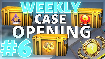 WEEKLY CSGO CASE OPENING Until I GET KNIFE/GLOVES #6